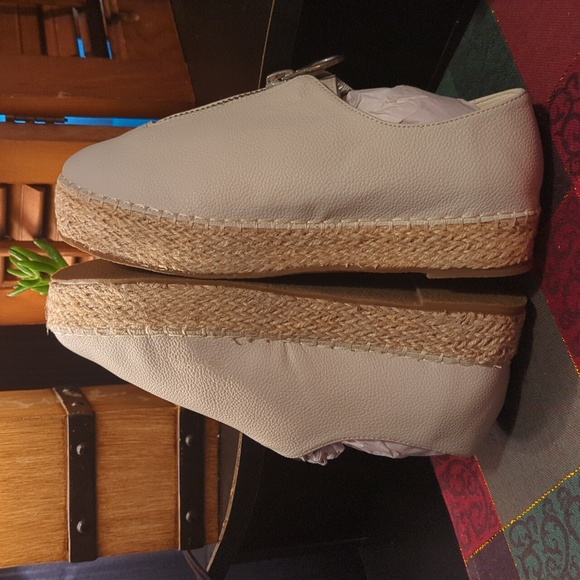 Coconuts by Matisse Mighty Fine Espadrille sneakers white Women's 7.5 M NEW NWB - Picture 7 of 13